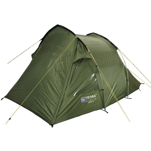 Палатка Terra Incognita Camp 4 (хаки): Материал дна 150D Polyester Oxford