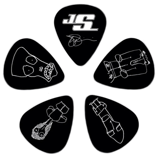 Медиатор Набор медиаторов PLANET WAVES PW1CBK6-10JS JOE SATRIANI HEAVY: Тип Медиатор