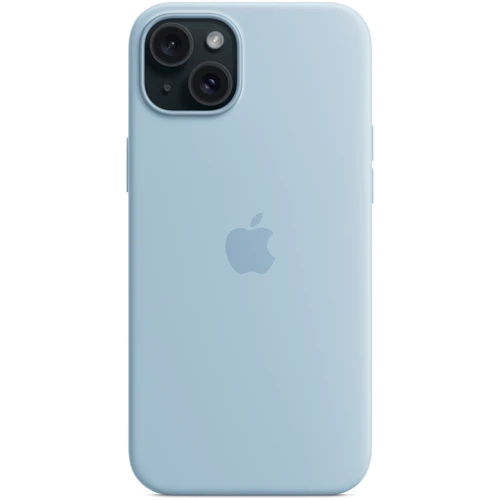 Чехол для iPhone Apple Silicone Case with MagSafe Light Blue (MWNH3) for iPhone 15 Plus: Тип аксессуара чехол