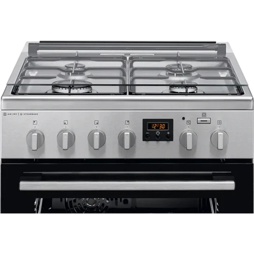 Плита комбинированная Electrolux LKK660201X: Размеры 85.7х60х60 см
