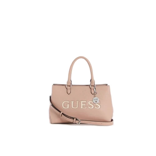 Жіноча сумка тоут + гаманець Guess рожевий (GU0727W): Стать Женский