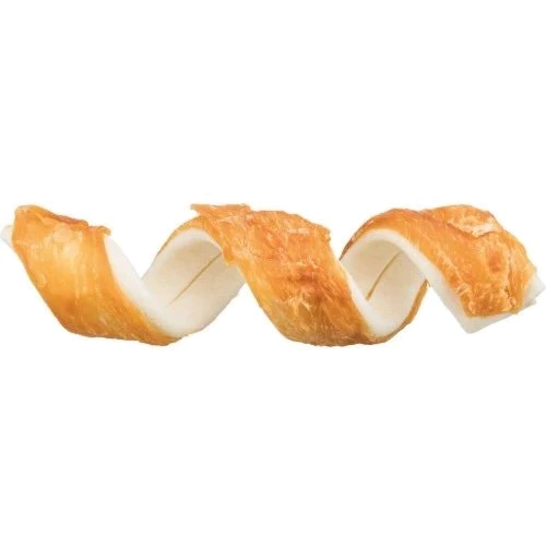 Лакомство для собак Trixie Denta Fun Chicken Chewing Curl bulk Жевательные палочки с курицей 15 см 35 г 5 шт/уп (2700000045909)