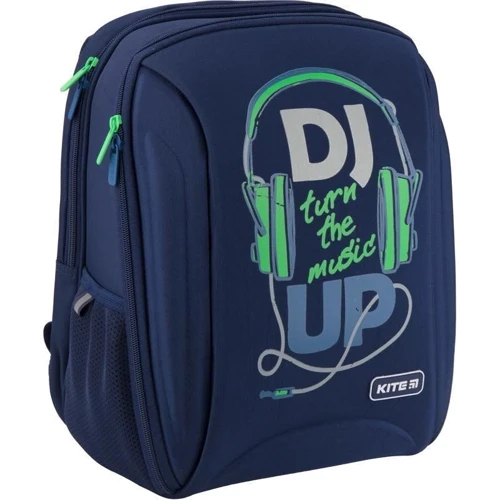 Рюкзак школьный каркасный Kite Education 732-2 Music Up (K19-732S-2): Корпус рюкзака Каркасный
