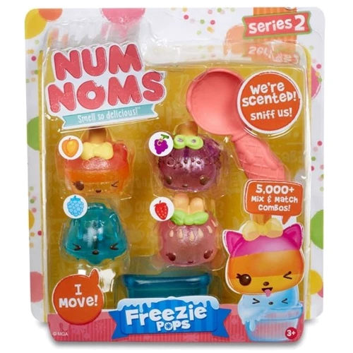 Набір ароматних іграшок Num Noms S2 - СМУЗІ-ФАНТАЗІЯ (3 нама, 1 ном, з аксесуарами) (544067)