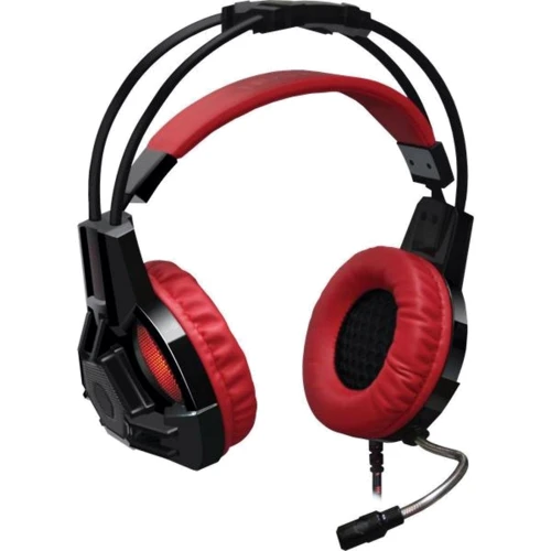 Навушники Redragon Lester Black-Red (64541): Тип конструкції повнорозмірні