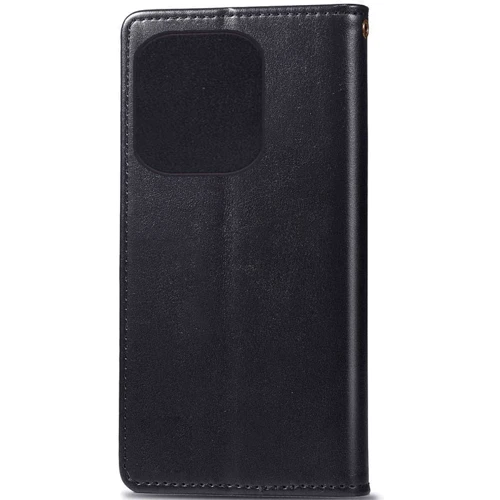 Чохол для телефона Mobile Case GETMAN Gallant Black для TECNO Spark 10 Pro: Матеріал искусcтвенная кожа и термополиуретан