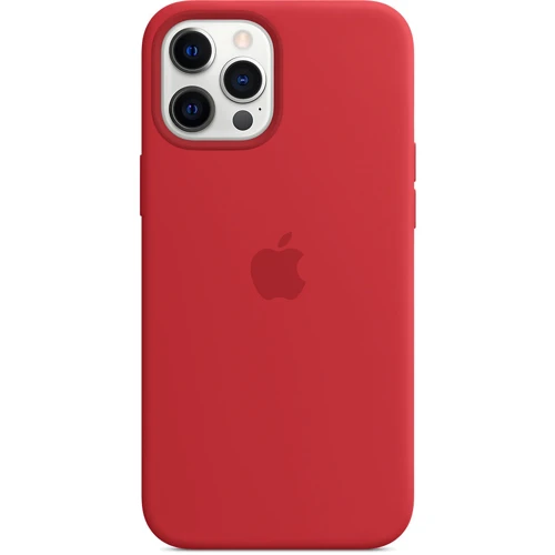 Чехол для iPhone Apple Silicone Case with MagSafe (PRODUCT) Red (MHLF3) for iPhone 12 Pro Max: Тип чехла накладка на заднюю часть