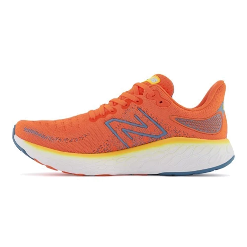 Кроссовки для бега New Balance Running Fresh Foam 1080V12 (M1080M12) 44.5 (11.5) оранжевые текстиль всесезон: Материал подкладки Текстиль