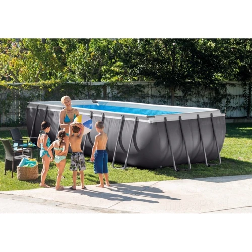 Каркасный бассейн Intex 26356, 549 х 274 х 132 см (4 500 л/час, лестница, тент, подстилка) фото 2