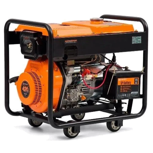 Daewoo DDAE 6000XE 5,5kW: Тип запуска комбинированный