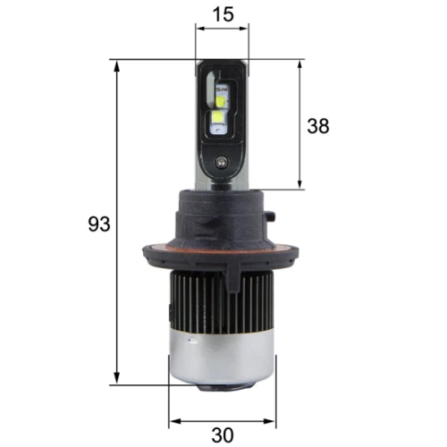 LED лампы Sho-Me G1.7 H13 30W: Цветовая температура, K 6000