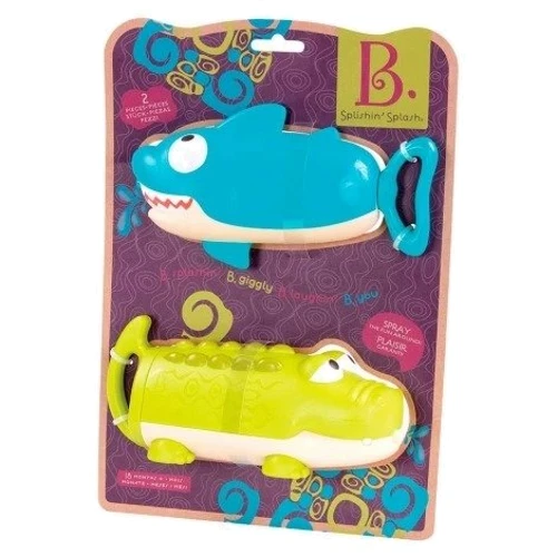 Игровой набор для ванной Battat Плеск и плюх (2 водных пистолета) (BX1551Z)