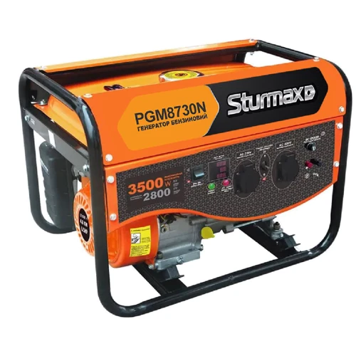 Генератор бензиновий Sturmax PGM8730N: Тип електростанції бензиновый