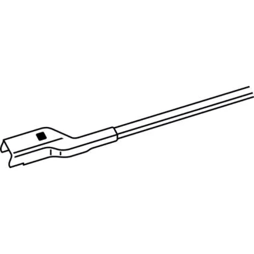Дворник бескаркасный TRICO ExactFit Flat (400мм) EFB4018L: Длина 16" (400 mm)