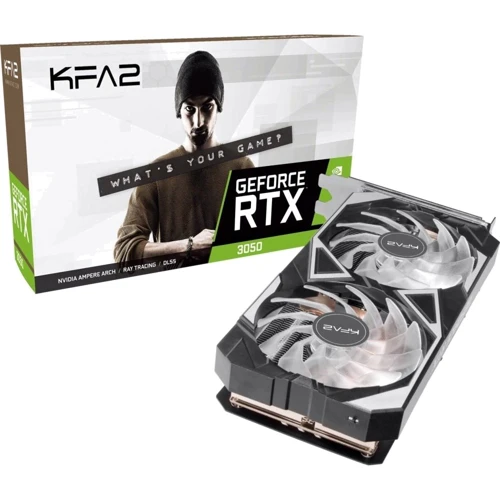 Видеокарта KFA2 GeForce RTX 3050 EX (1-Click OC Feature) (35NRLDMD9OEK)