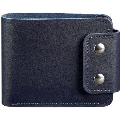 Мужское портмоне Zeus BlankNote темно-синее (BN-PM-9-navy-blue)