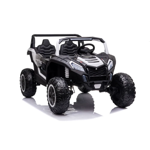 Электромобиль Kidsauto Racing Super Allroad 4 WD двухместный багги белый