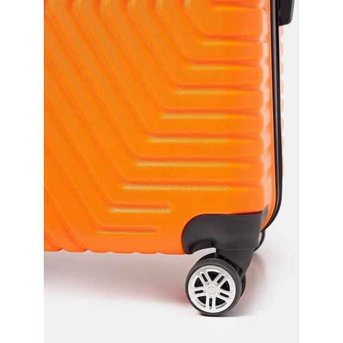 Чемодан Ricco Grande XL оранжевый (T1ABS600orange-XL): Материал Пластик