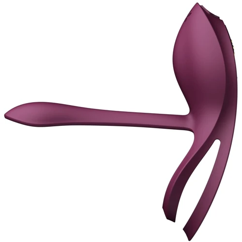 Смартерекційне кільце Zalo — BAYEK Velvet Purple, подвійне з частиною, що вводиться, пульт ДУ