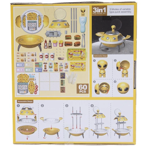 Ігровий набір Mountainking Космічна тарілка Фастфуд (6337379)