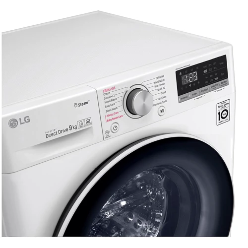 Стиральная машина LG F4WN409S1: Максимальная скорость отжима, об/мин 1400