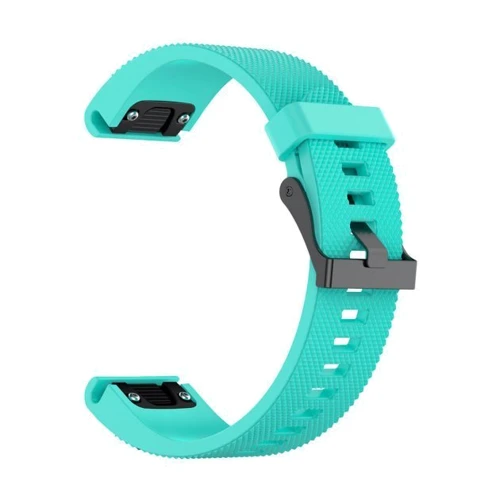 Ремешок Garmin QuickFit 20 Dots Silicone Band Teal (QF20-STSB-TEAL)