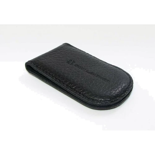Мужской зажим для денег DNK Leather черный (DNK Klip magnes-F col.J)