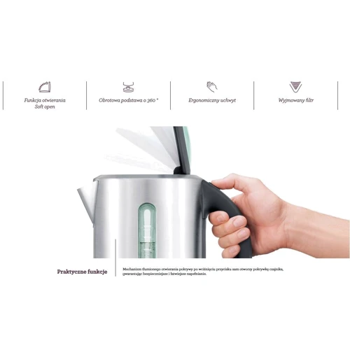 Электрочайник Sage SKE700: Объем, л 1.7