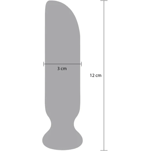 Анальная вибропробка Toy Joy Gracious Buttplug (фуксия)