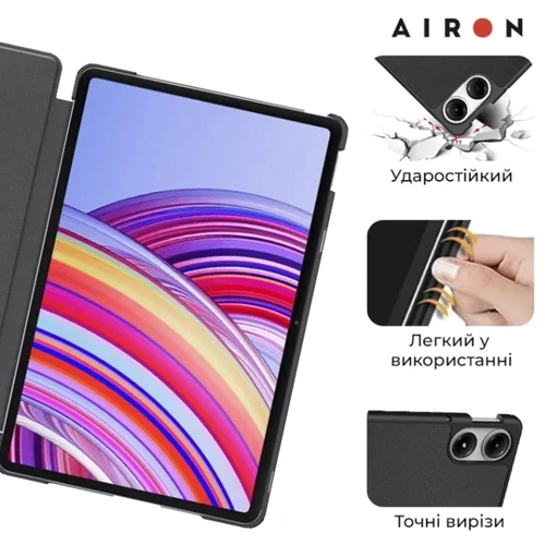 Аксесуар для планшетних ПК Airon Premium Black for Xiaomi Redmi Pad Pro фото 6