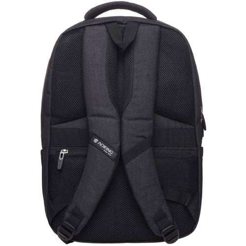 Сумка для ноутбука Aoking 15.6" Backpack Black (1vn-SN67990-black): Матеріал текстиль