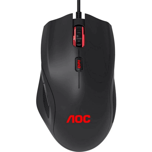 Мышь AOC GM200 RGB USB Black (GM200DREE): Интерфейс подключения USB