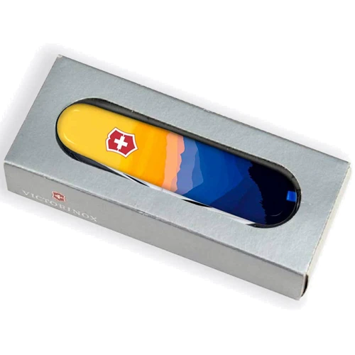 Мультитул Victorinox CAMPER UKRAINE Гірський пейзаж (Vx13613.7_T3190pw): Кількість функцій 13
