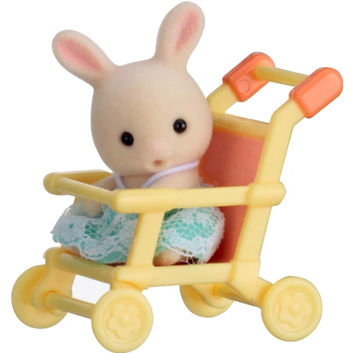 Игровой набор с фигуркой Sylvanian Families Кролик в коляске (5200)