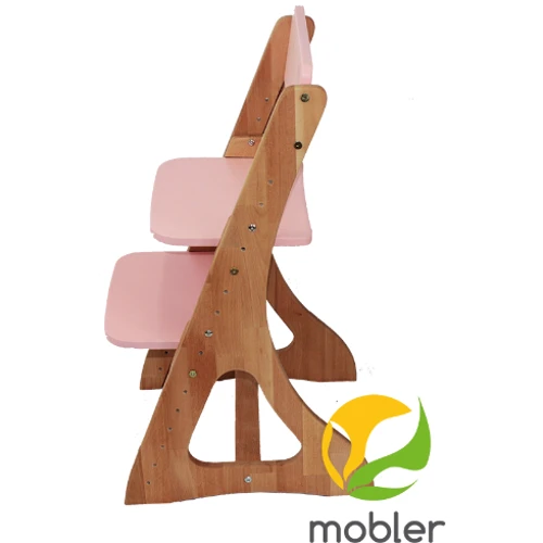 Дитячий зростаючий стілець Mobler (колір на замовлення: зелений, помаранчевий, рожевий) c500-1 фото 5
