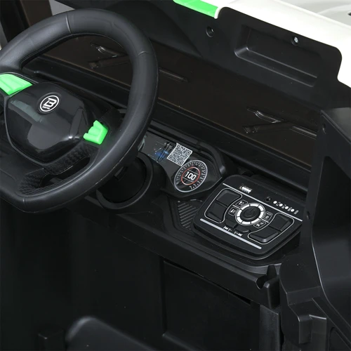 Дитячий електромобіль Bambi Racer Позашляховик білий (M 5845EBLR-1)