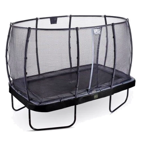 Батут EXIT Elegant Premium прямокутний 214х366 cm black