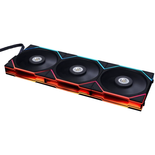 Кулер Lian Li Uni Fan TL 120 Reverse Blade Black 3-Pack (G99.12RTL3B.00): Тип подшипника гидродинамический
