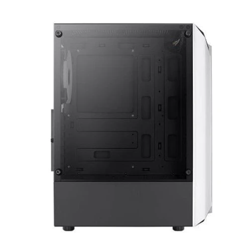 Корпус AeroCool Bionic-G-WT-v2 (ACCM-PV34113.21): Материал передней панели пластик