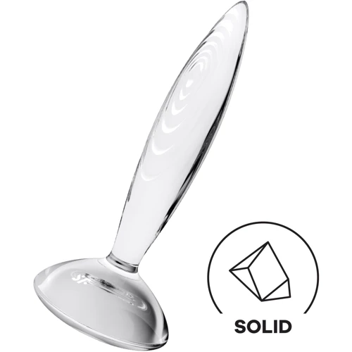 Стеклянная анальная пробка Satisfyer Sparkling Crystal