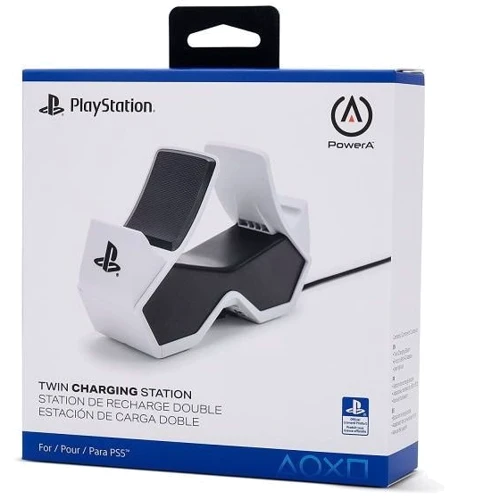 Аксесуар для приставки Sony PowerA Dualsense Twin Charging Station фото 3