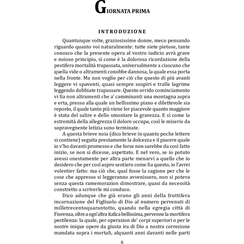 Giovanni Boccaccio : IL Decamerone: Количество страниц 255
