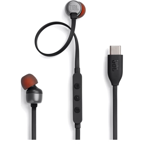 Наушники JBL Tune 310C Black (JBLT310CBLK): Тип конструкции вакуумные