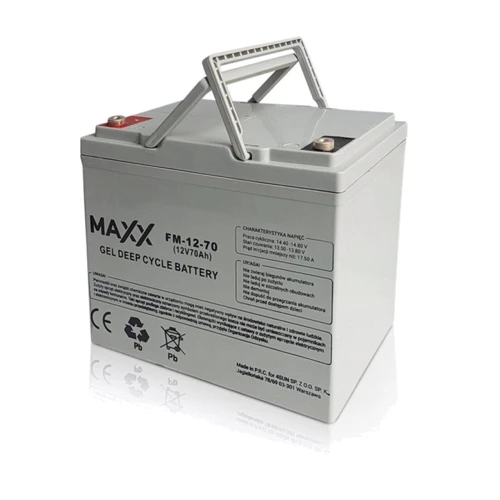 Гелевий акумулятор MAXX 12-FM-70 70AH 12V