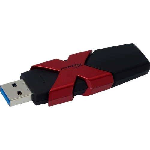 USB-флешка Kingston 128GB HX Savage USB 3.1 Black/Red (HXS3/128GB) фото 7