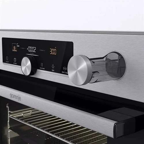 Духова шафа електрична Gorenje BSA6747A04XWI: Розміри 59.5 x 59.5 x 56.4 см