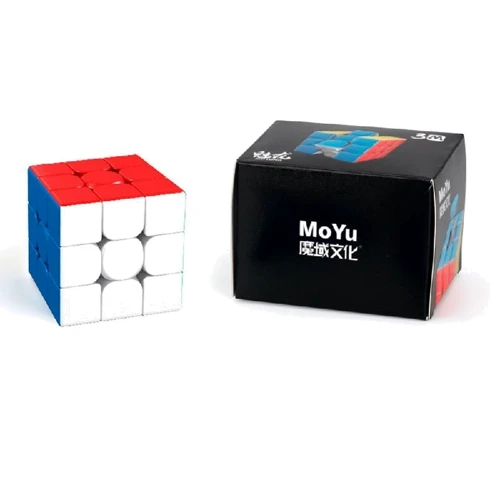 Кубик Рубика MoYu Meilong M 3x3 stickerless Мэйлонг магнитный (MYML3M01)