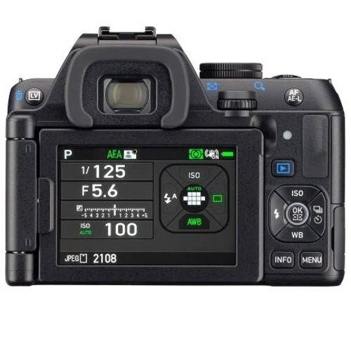 Pentax K-S2 kit (18-135mm WR): Элемент питания Li-Ion аккумулятор D-LI 109; сетевой адаптер K-AC128