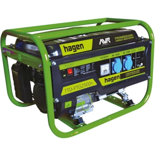 Бензиновый генератор Hagen TTD-PTG2500+