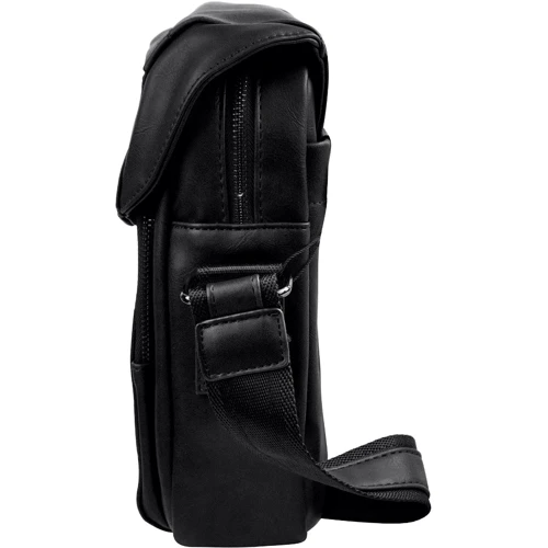 Чоловіча сумка планшет Valiria Fashion чорна (3DETBH-1501-2): Стиль Повсякденний (Casual)